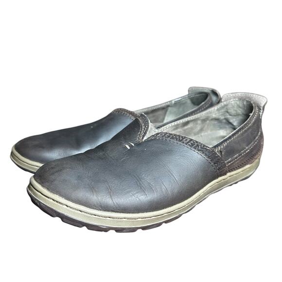 Merrell Women's Leather Slip-On Loafers Size 7.5 Brown - Picture 5 of 11